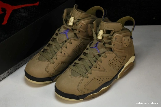 Cheap EP 6 FD1643-300 Brown Gore-Tex Jordan Retro  FD1643-300 Kelp 0501